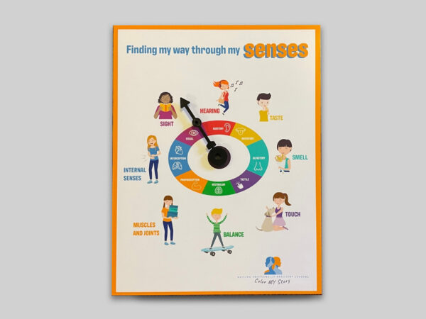 Color My Story – Finding My Way Through My Senses CMS Sensory Dial Card
